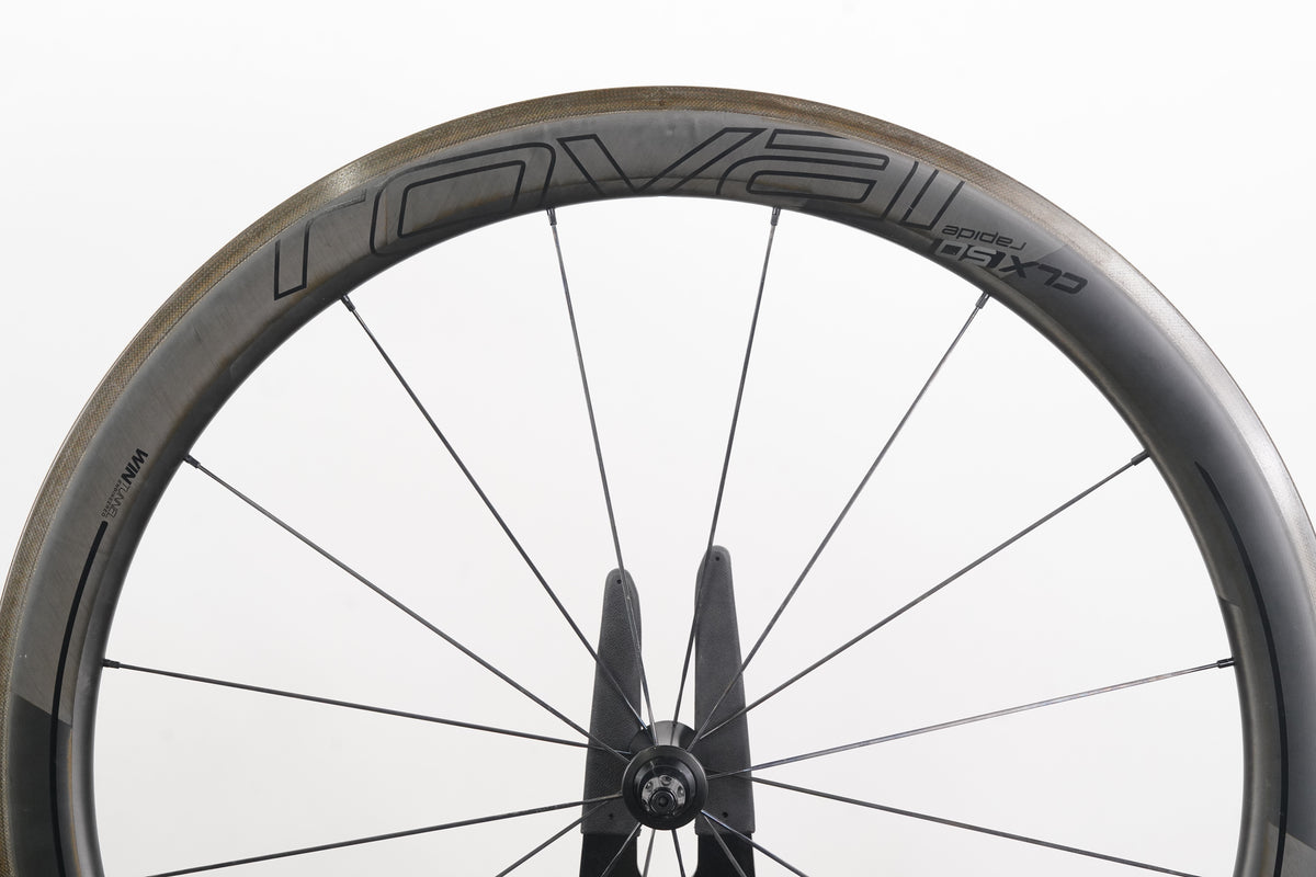 Roval Rapide CLX 50 Carbon Tubeless Clincher Rim Brake Wheelset 11 Speed