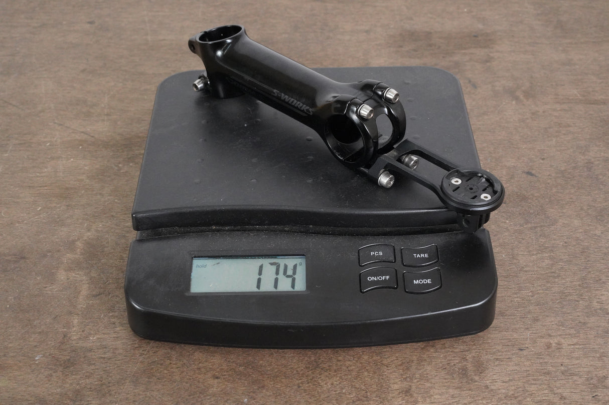 Specialized S-WORKS 120mm ±17 Degree Alloy Road Stem + Mount 174g 1 1/8" 31.8mm