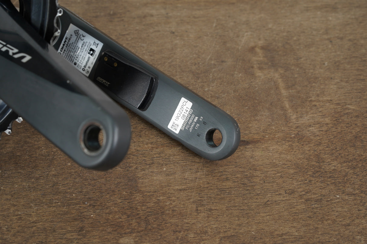 175mm 52/36T Shimano Ultegra FC-R8000 Giant Power Pro Dual Power Meter Crankset