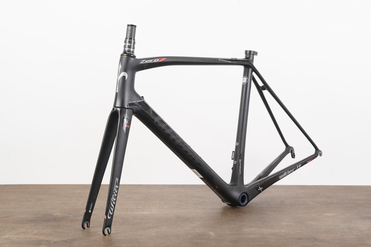 L (Large) Wilier Triestina Zero 7 Carbon Rim Brake Road Frameset Zero.7