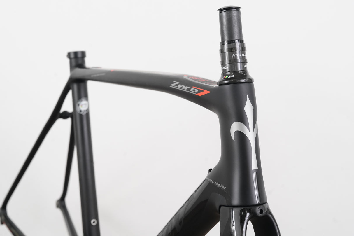 L (Large) Wilier Triestina Zero 7 Carbon Rim Brake Road Frameset Zero.7
