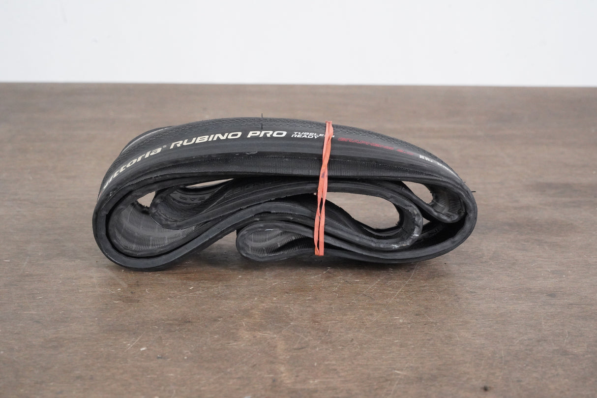 (1) 700x25C 25mm Vittoria Corsa Control Tubeless Clincher Road Tire