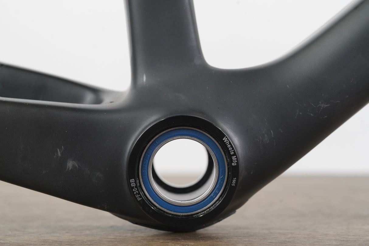 L (Large) Wilier Triestina Zero 7 Carbon Rim Brake Road Frameset Zero.7