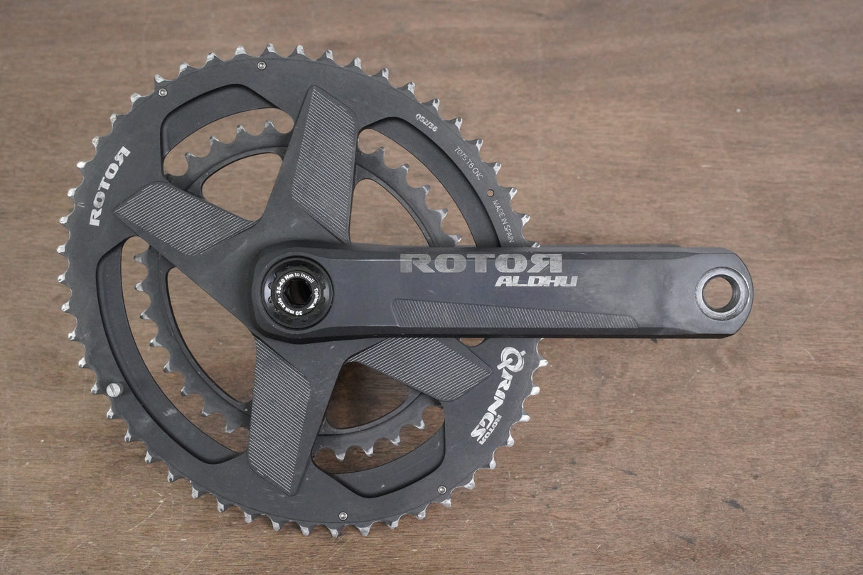 175mm 52/36T 30mm Rotor Aldhu Q Rings Road Crankset
