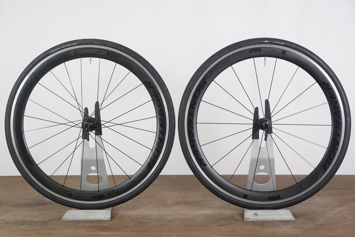 Bontrager Aeolus Comp 5 Carbon Clincher Rim Brake Wheelset 11 Speed