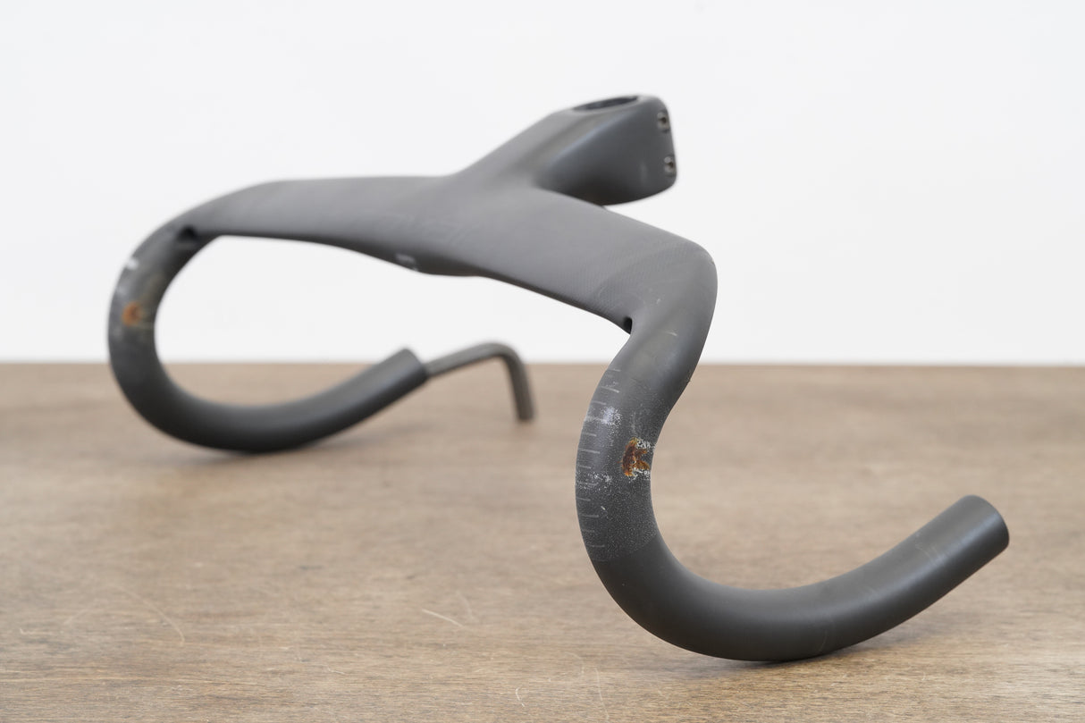 40cm 90mm Roval Rapide Carbon Integrated Barstem Handlebar + Mount 1 1/8"