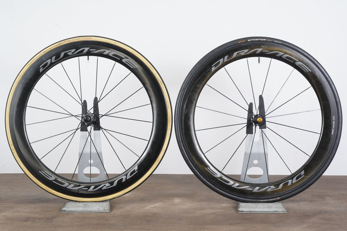 Shimano Dura-Ace WH-R9100 C60 Carbon Tubular Rim Brake Wheelset 11 Speed