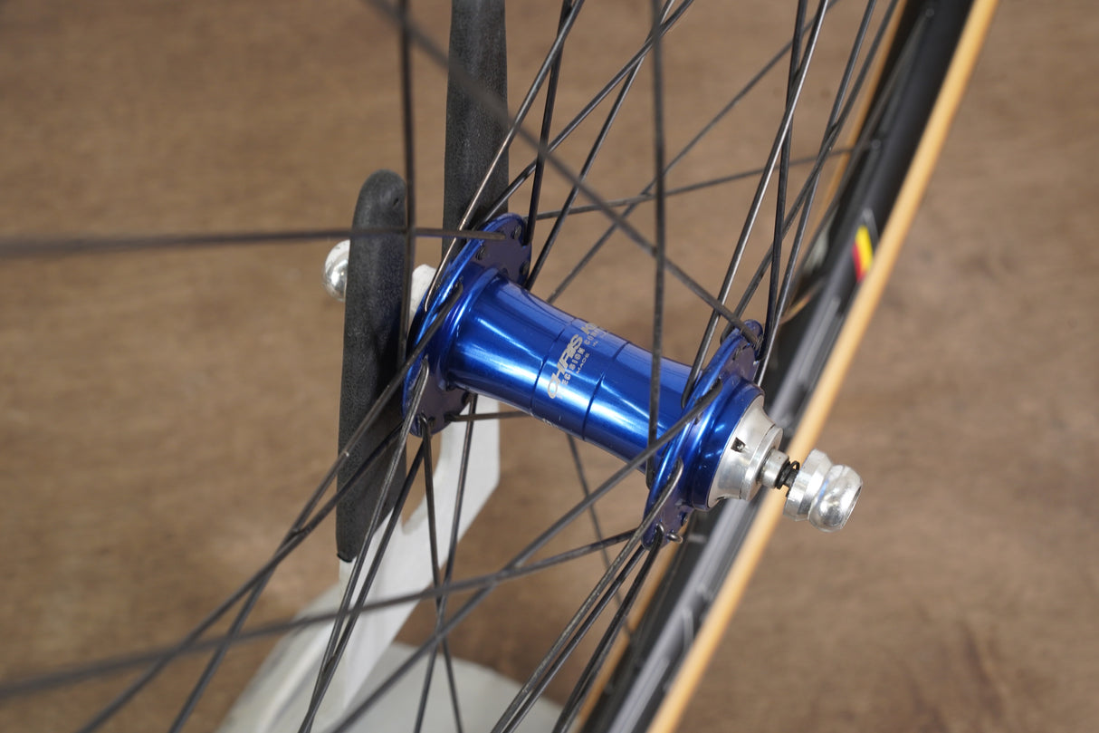 HED Belgium Plus+ Chris King (One-Off) Alloy Tubeless Rim Wheelset Single Speed