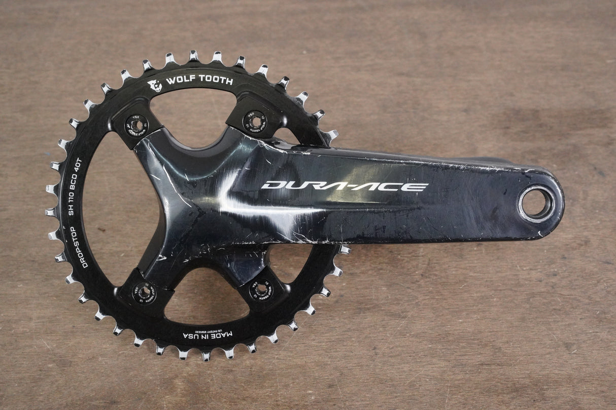 175mm 40T 1x Dura-Ace FC-R9100/R8000 Stages Power Meter Crankset 9100