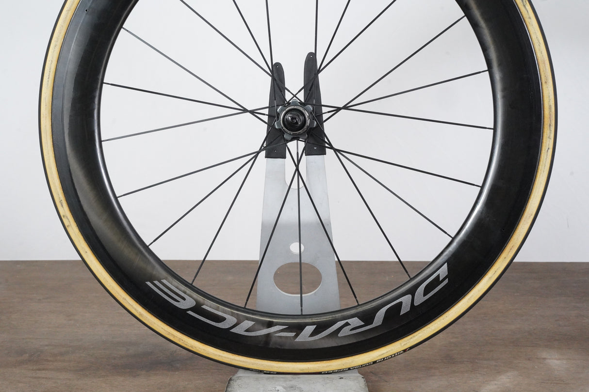 Shimano Dura-Ace WH-R9100 C60 Carbon Tubular Rim Brake Wheelset 11 Speed