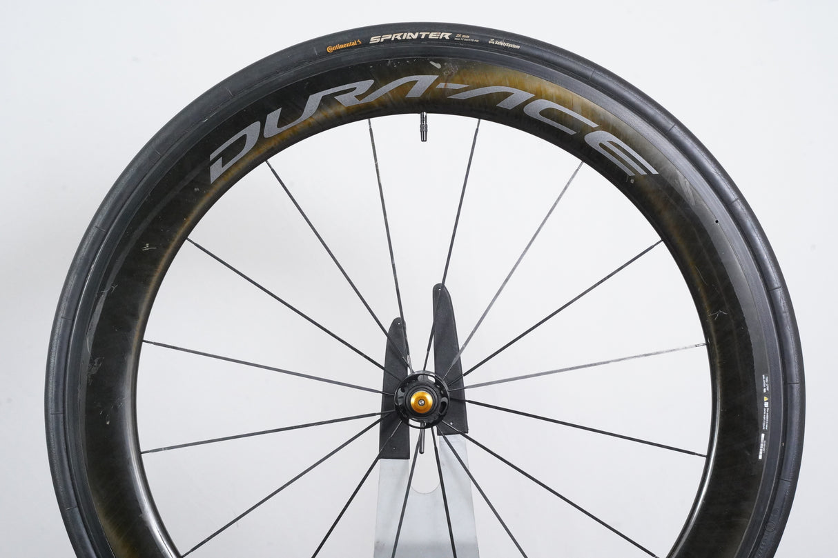 Shimano Dura-Ace WH-R9100 C60 Carbon Tubular Rim Brake Wheelset 11 Speed