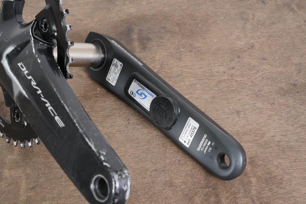 175mm 40T 1x Dura-Ace FC-R9100/R8000 Stages Power Meter Crankset 9100