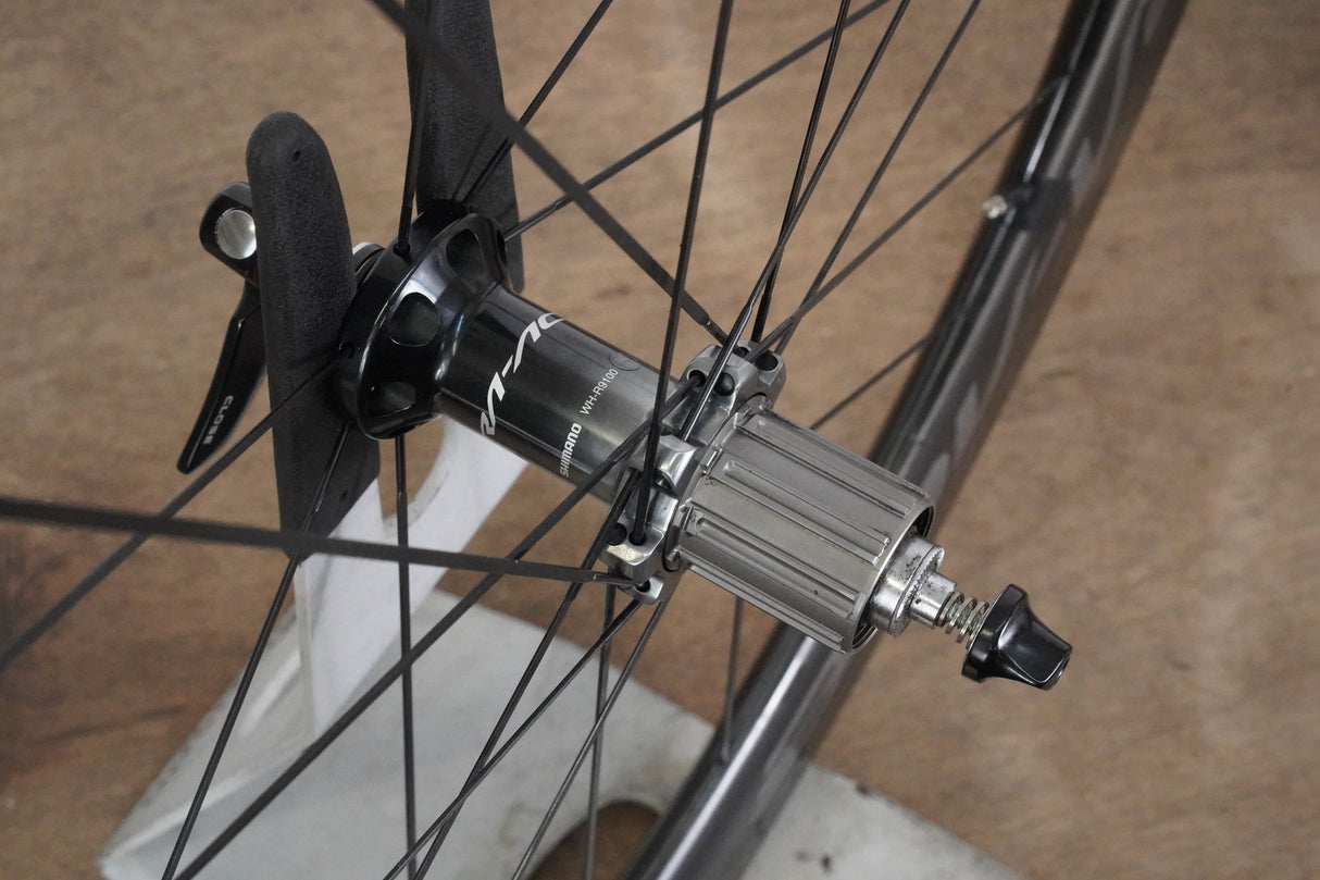 Shimano Dura-Ace WH-R9100 C60 Carbon Tubular Rim Brake Wheelset 11 Speed