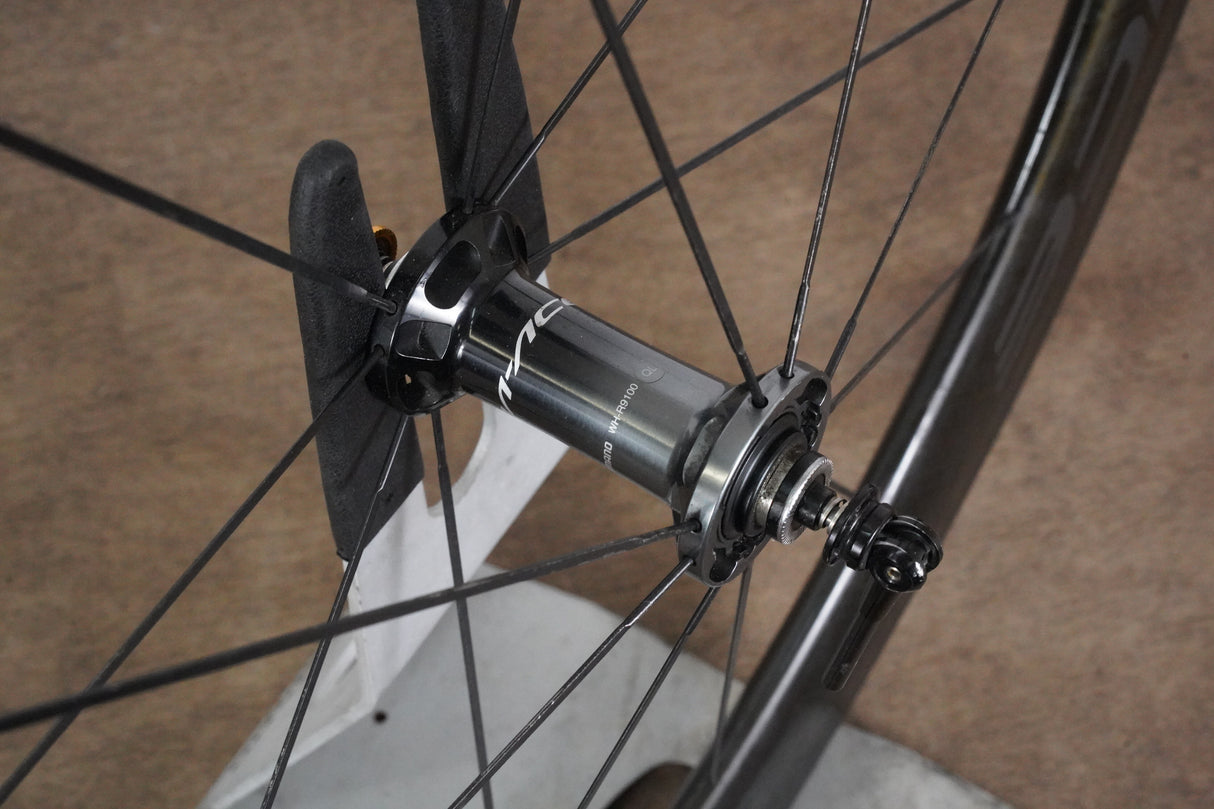Shimano Dura-Ace WH-R9100 C60 Carbon Tubular Rim Brake Wheelset 11 Speed