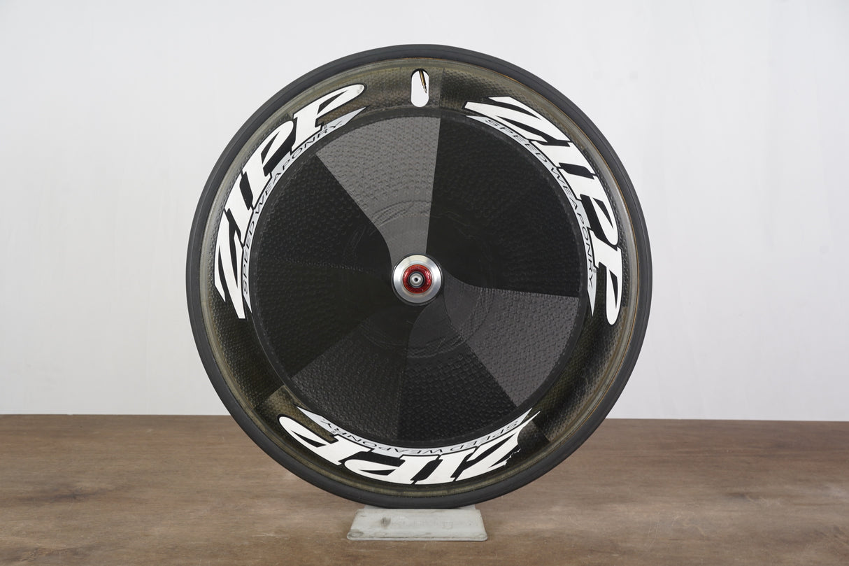 REAR Zipp Sub-9 Carbon Tubular Rim Brake Disc Wheel TT Triathlon 10 Speed