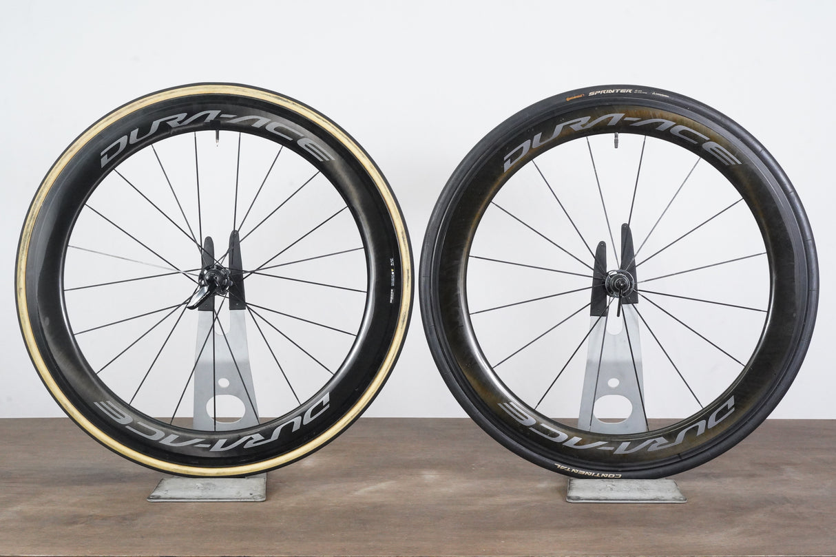 Shimano Dura-Ace WH-R9100 C60 Carbon Tubular Rim Brake Wheelset 11 Speed