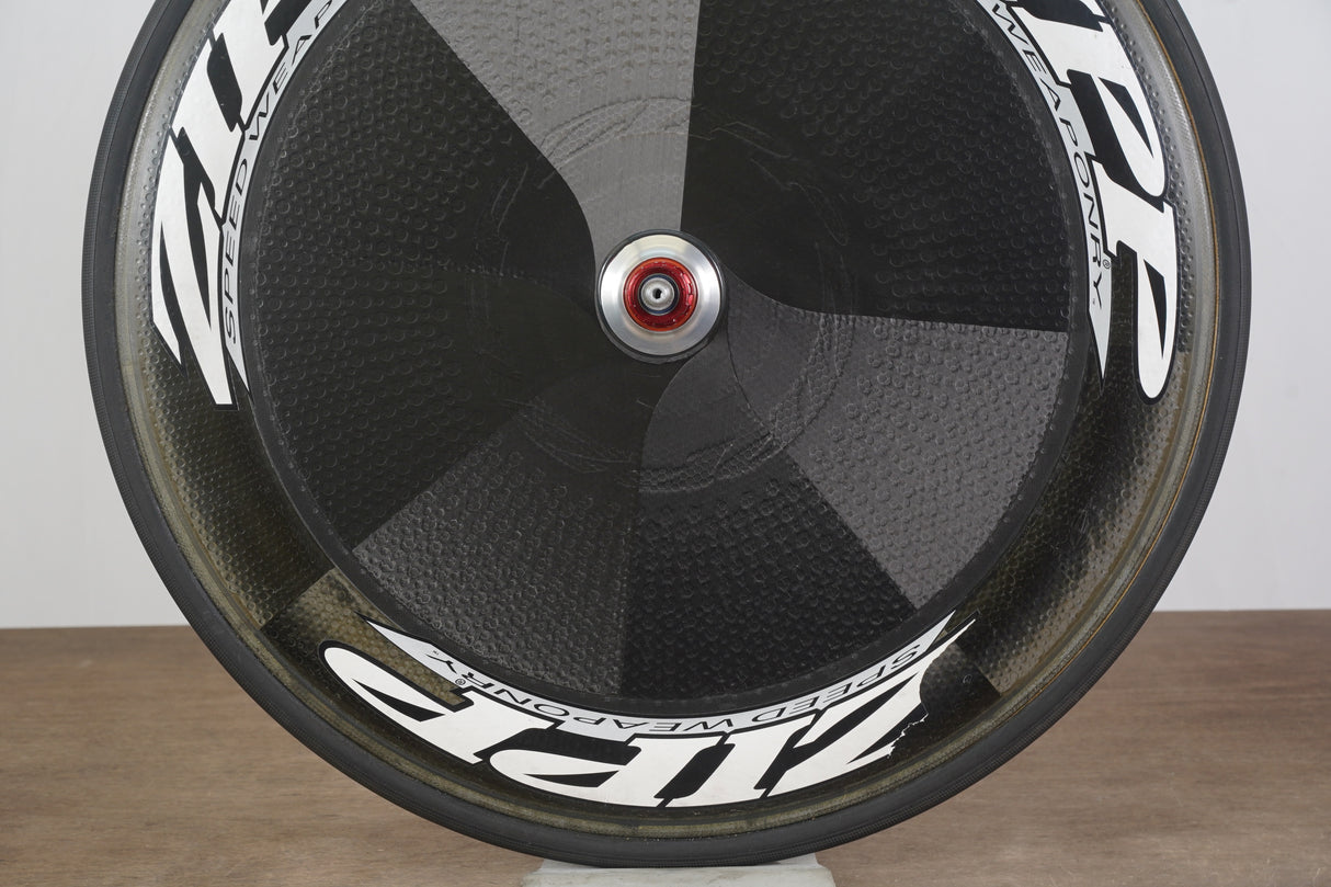 REAR Zipp Sub-9 Carbon Tubular Rim Brake Disc Wheel TT Triathlon 10 Speed