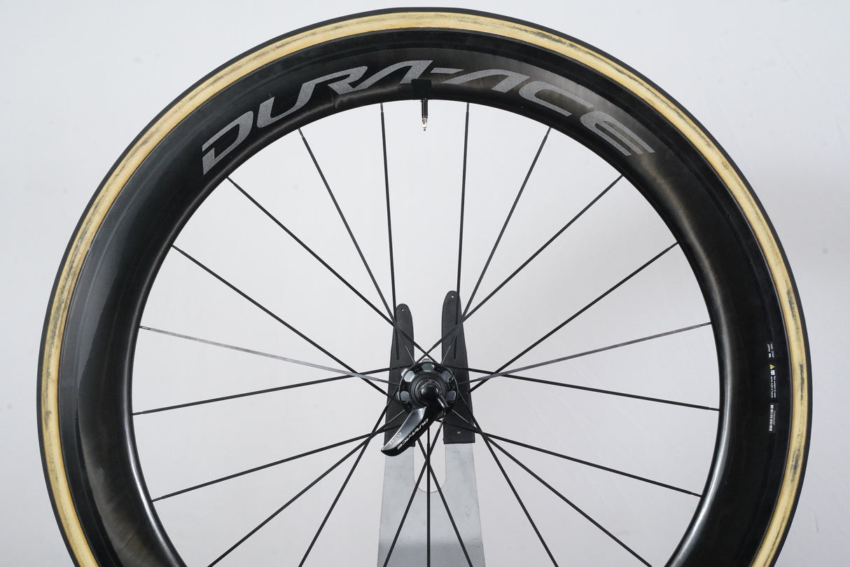Shimano Dura-Ace WH-R9100 C60 Carbon Tubular Rim Brake Wheelset 11 Speed