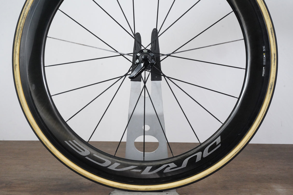 Shimano Dura-Ace WH-R9100 C60 Carbon Tubular Rim Brake Wheelset 11 Speed