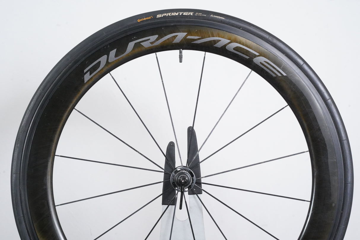 Shimano Dura-Ace WH-R9100 C60 Carbon Tubular Rim Brake Wheelset 11 Speed