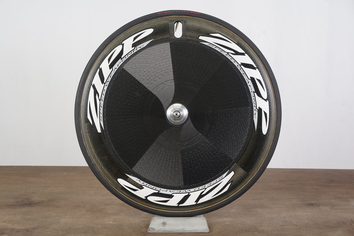 REAR Zipp Sub-9 Carbon Tubular Rim Brake Disc Wheel TT Triathlon 10 Speed