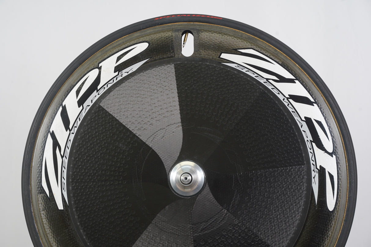 REAR Zipp Sub-9 Carbon Tubular Rim Brake Disc Wheel TT Triathlon 10 Speed