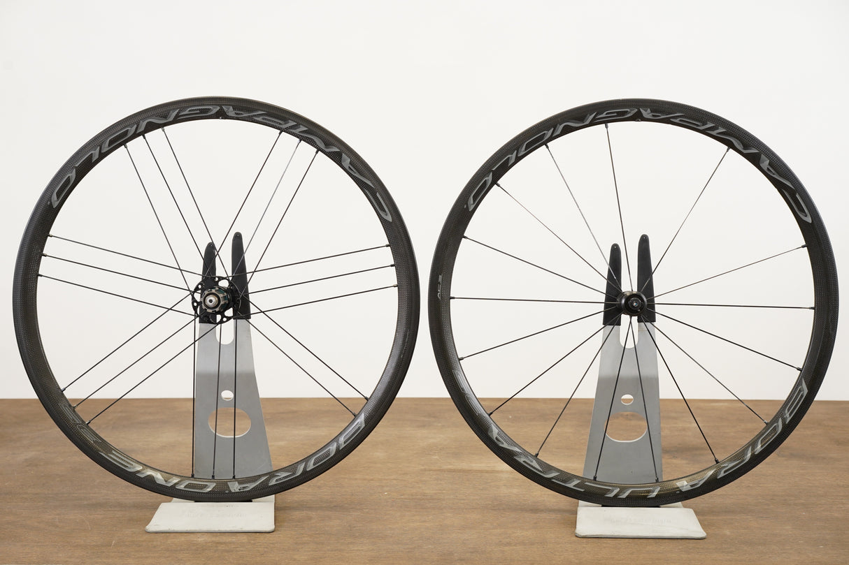Campagnolo Bora Ultra 35 Carbon Clincher Rim Brake Wheelset 11 Speed *Needs Service*