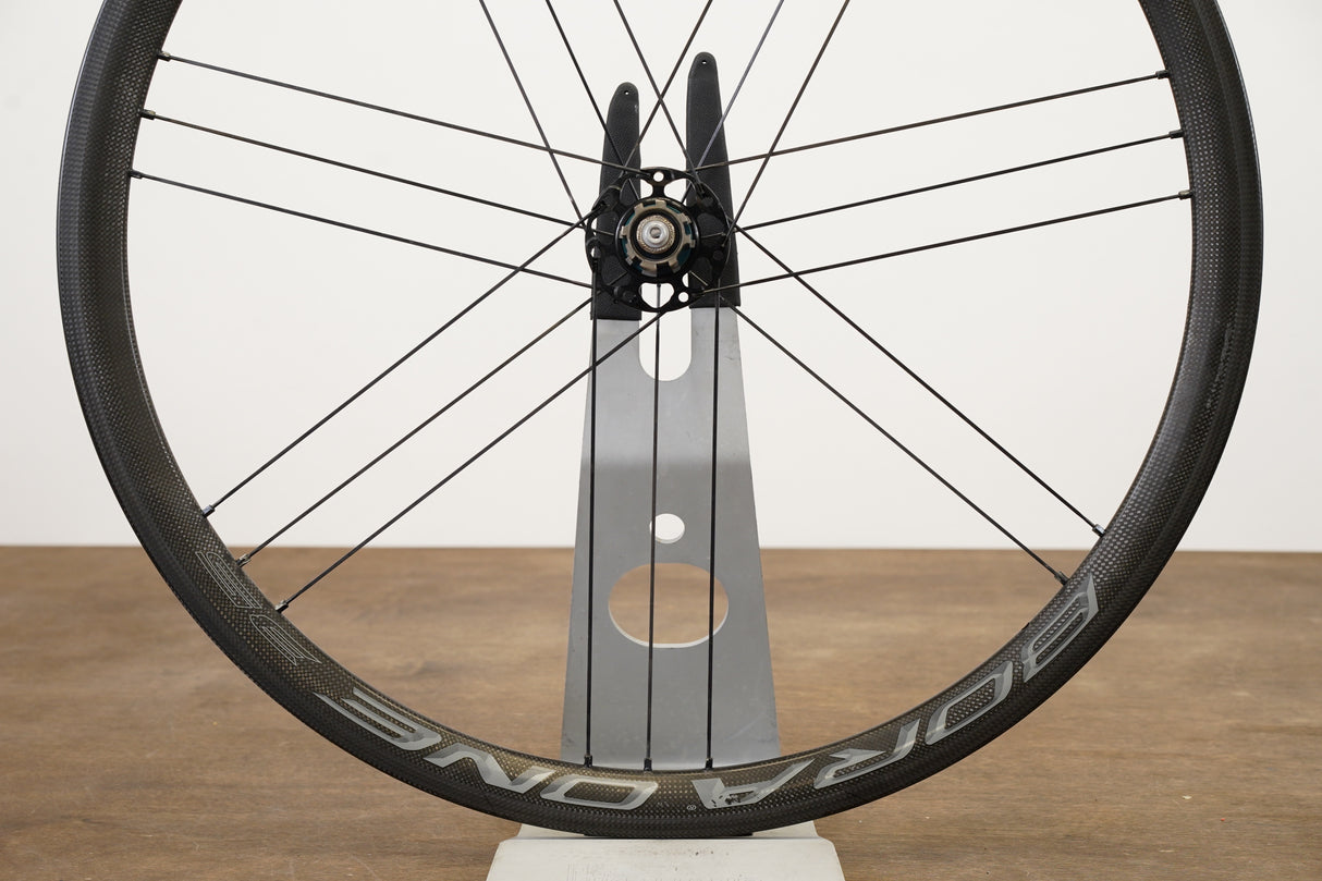 Campagnolo Bora Ultra 35 Carbon Clincher Rim Brake Wheelset 11 Speed *Needs Service*