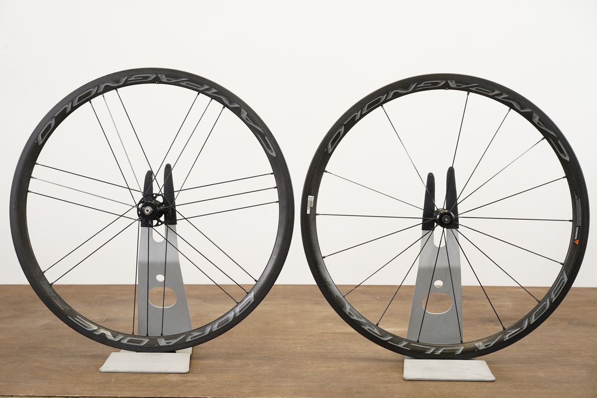 Campagnolo Bora Ultra 35 Carbon Clincher Rim Brake Wheelset 11 Speed *Needs Service*