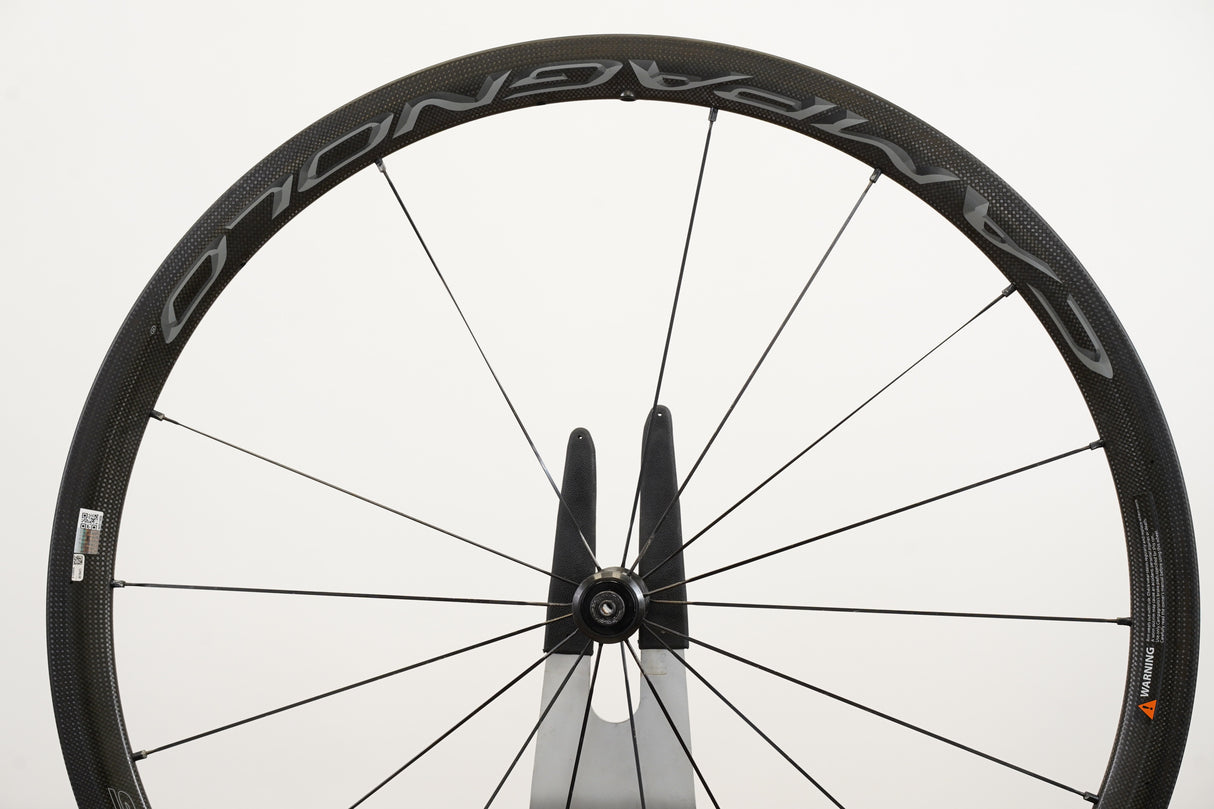 Campagnolo Bora Ultra 35 Carbon Clincher Rim Brake Wheelset 11 Speed *Needs Service*