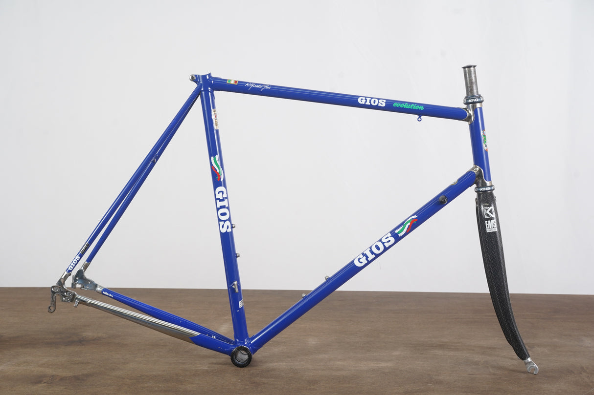 60cm Gios Evolution Steel Rim Brake Road Frameset