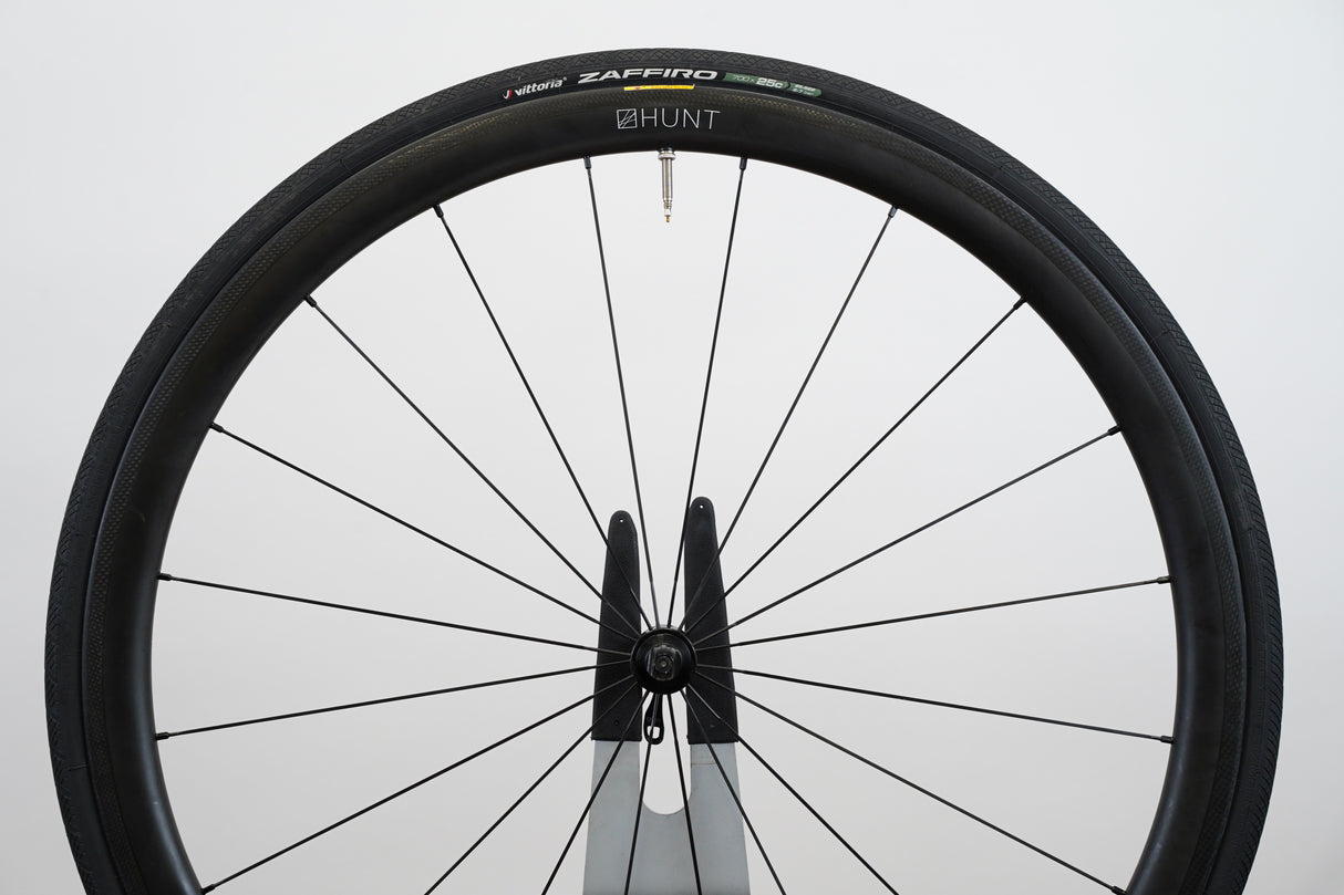 Hunt 50/36 Carbon Tubeless Clincher Rim Brake Wheelset Shimano/SRAM 11 Speed