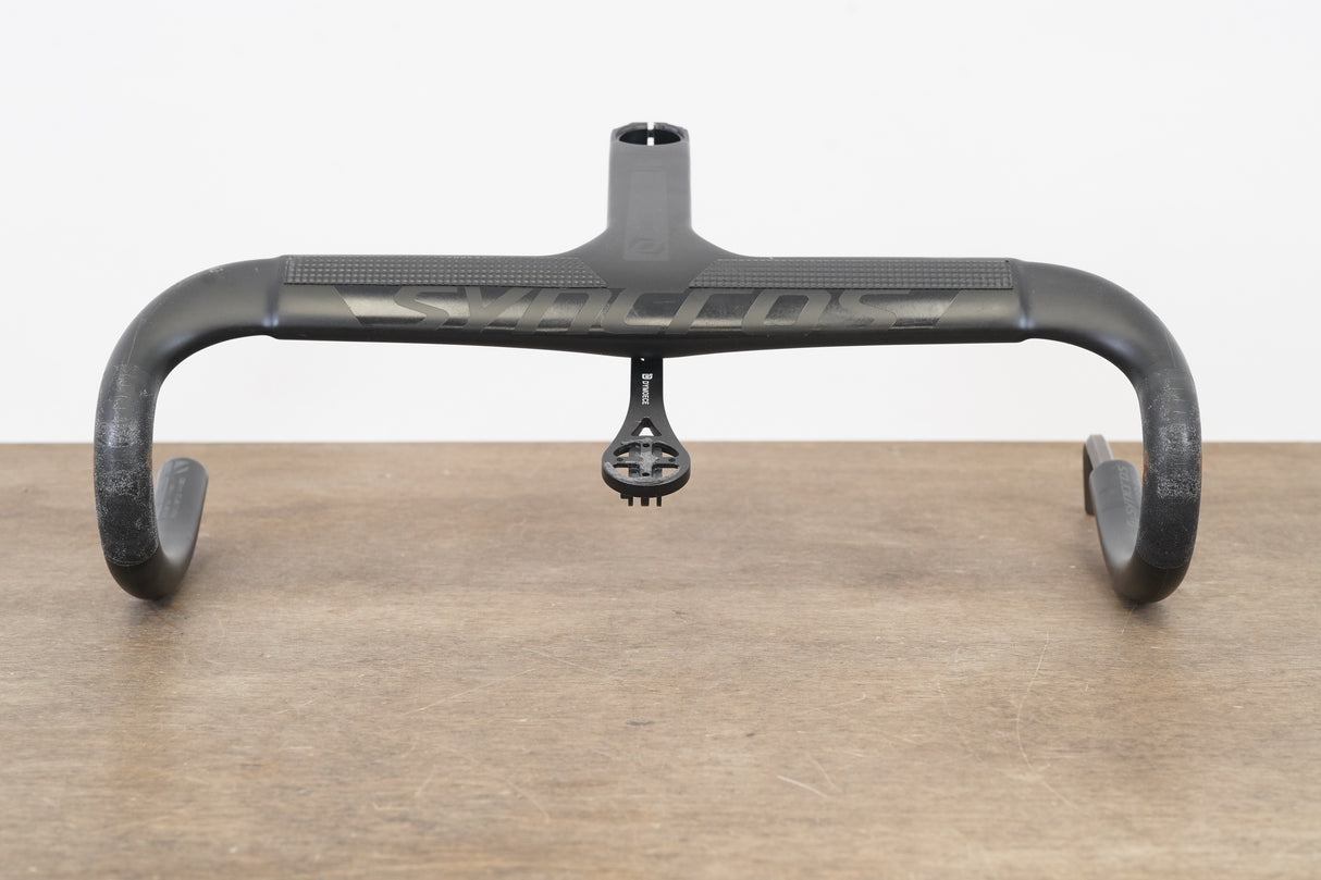 44cm 130mm Syncros Aero RR 1.0 Carbon Compact Road Barstem + Mount 31.8mm