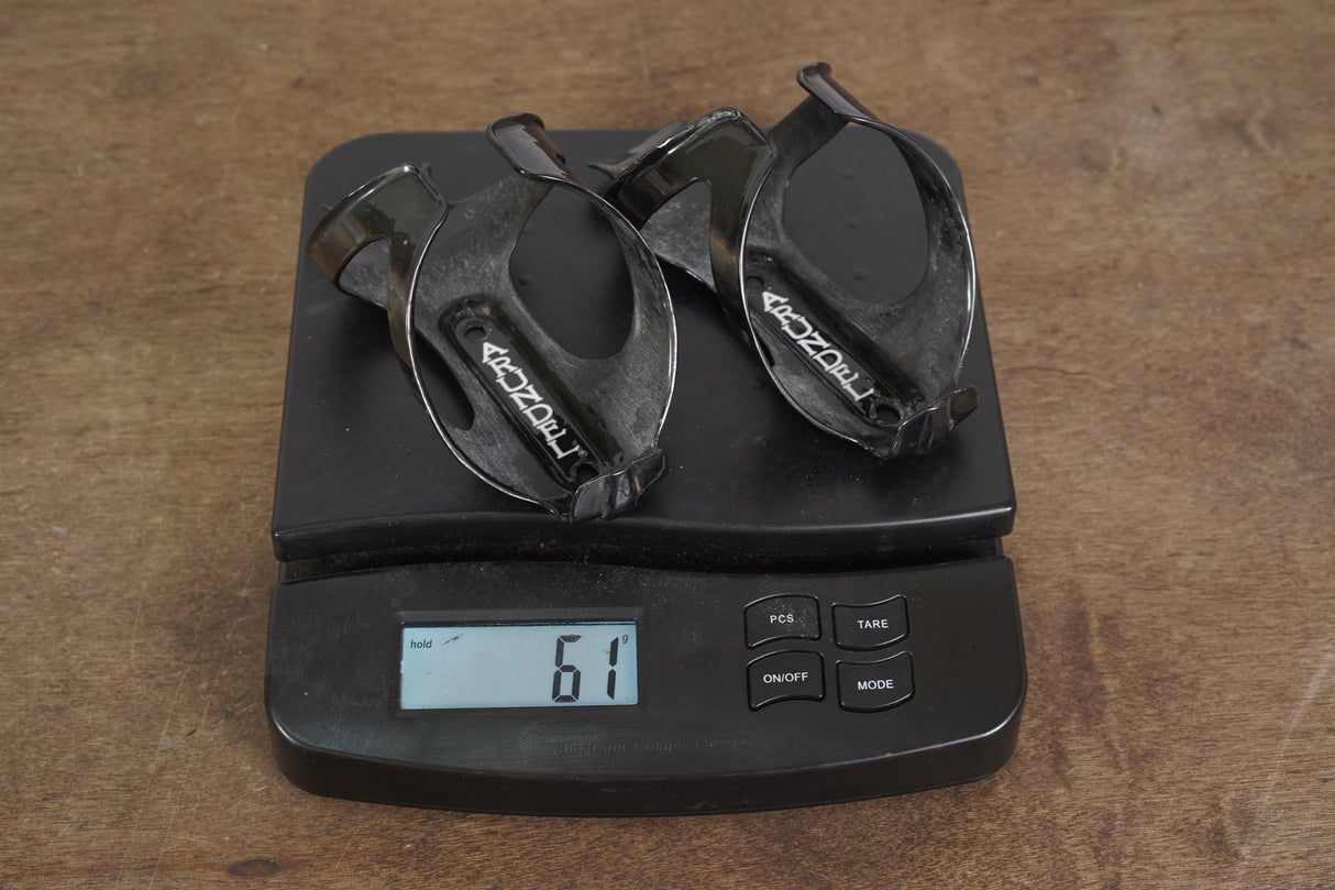(2) Arundel Dave-O Carbon Water Bottle Cages 61g