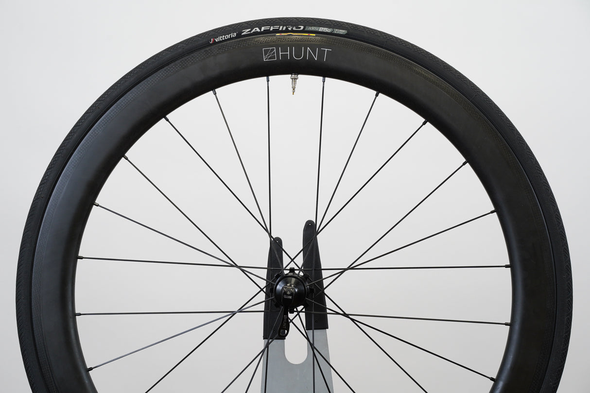 Hunt 50/36 Carbon Tubeless Clincher Rim Brake Wheelset Shimano/SRAM 11 Speed