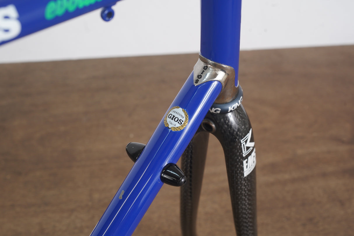 60cm Gios Evolution Steel Rim Brake Road Frameset