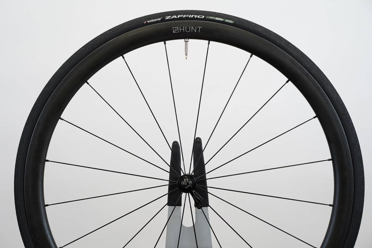 Hunt 50/36 Carbon Tubeless Clincher Rim Brake Wheelset Shimano/SRAM 11 Speed