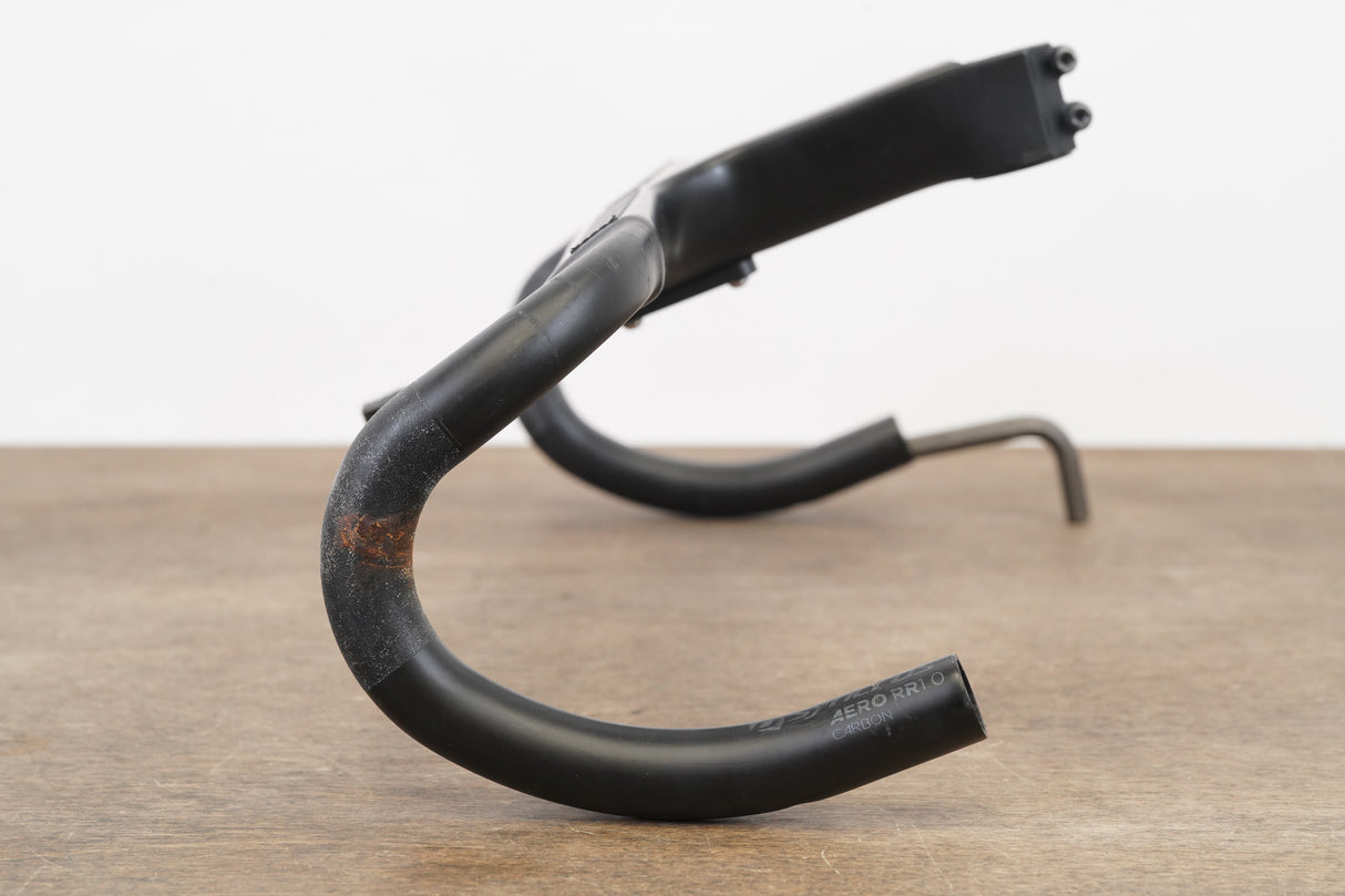 44cm 130mm Syncros Aero RR 1.0 Carbon Compact Road Barstem + Mount 31.8mm