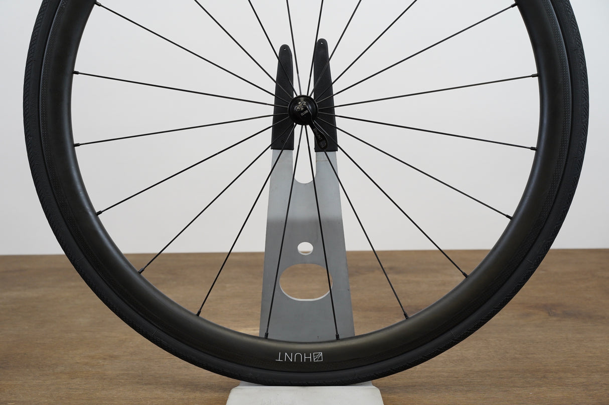 Hunt 50/36 Carbon Tubeless Clincher Rim Brake Wheelset Shimano/SRAM 11 Speed
