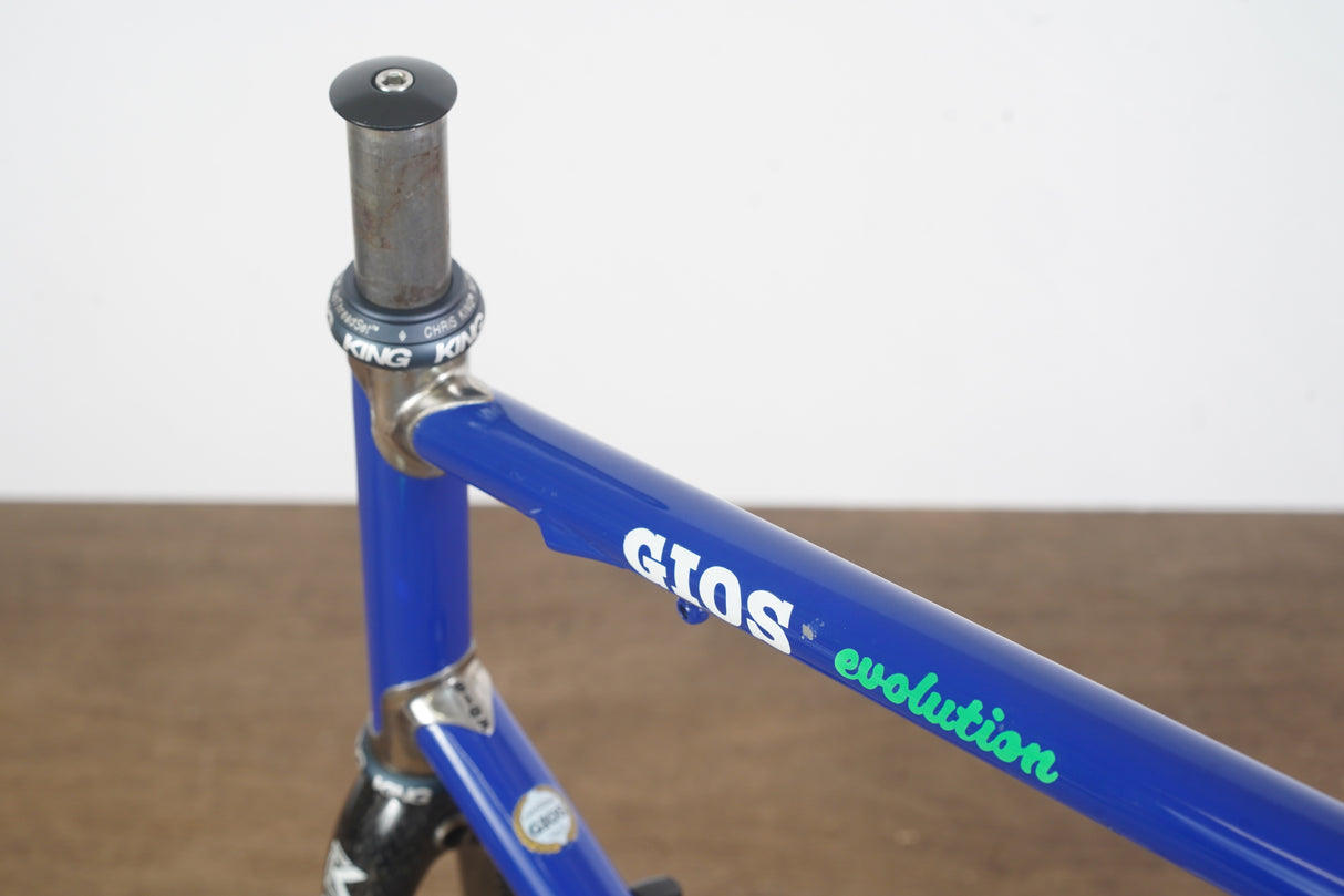 60cm Gios Evolution Steel Rim Brake Road Frameset