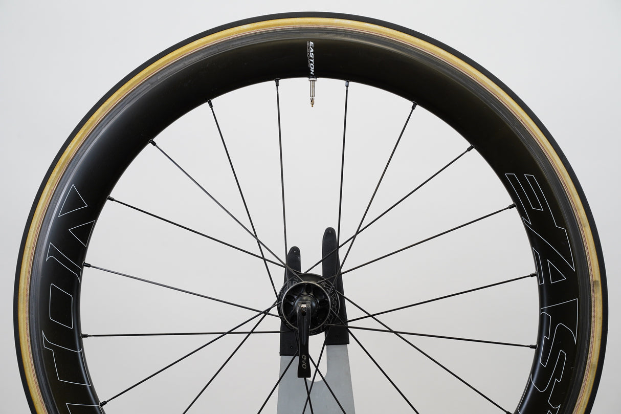 Easton EC90 Aero Carbon Clincher Rim Brake Wheelset Shimano/SRAM 11 Speed EC 90