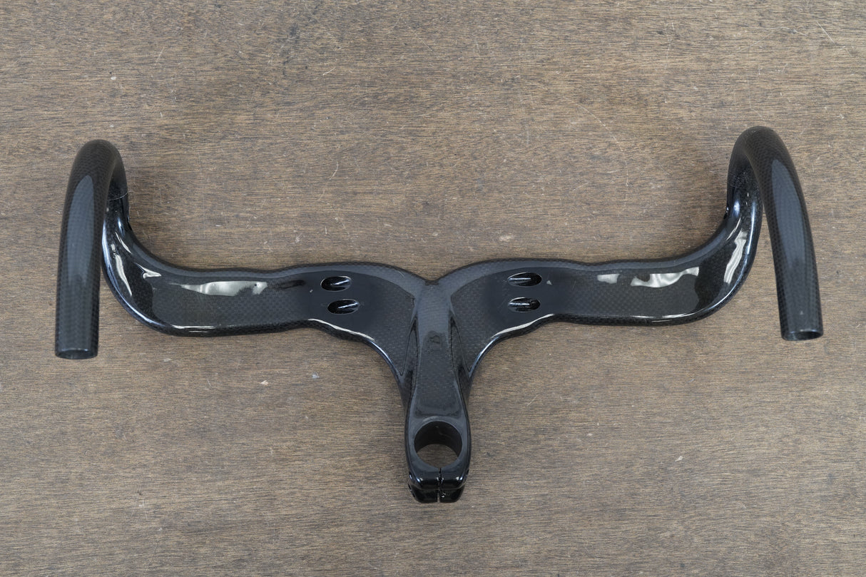 40cm Generic 100mm -6 Degree Integrated Carbon Barstem Handlebar