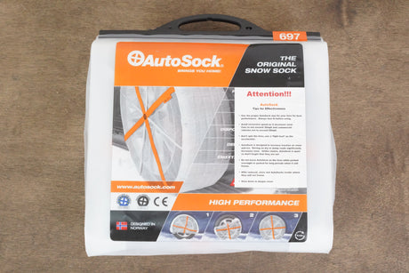 NEW (1 Pair) AutoSock HP 697 Automotive Snow Sock