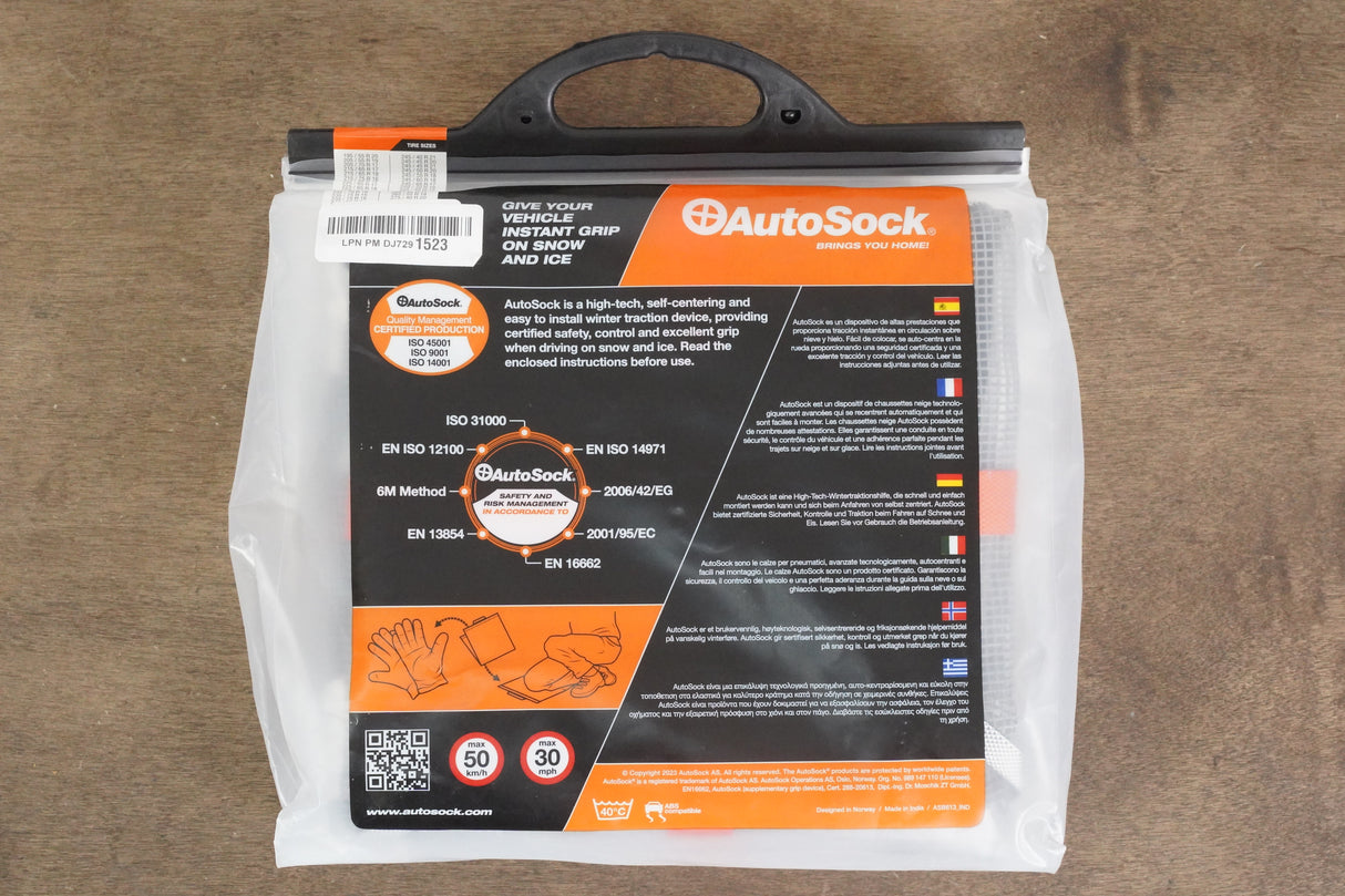 NEW (1 Pair) AutoSock HP 697 Automotive Snow Sock