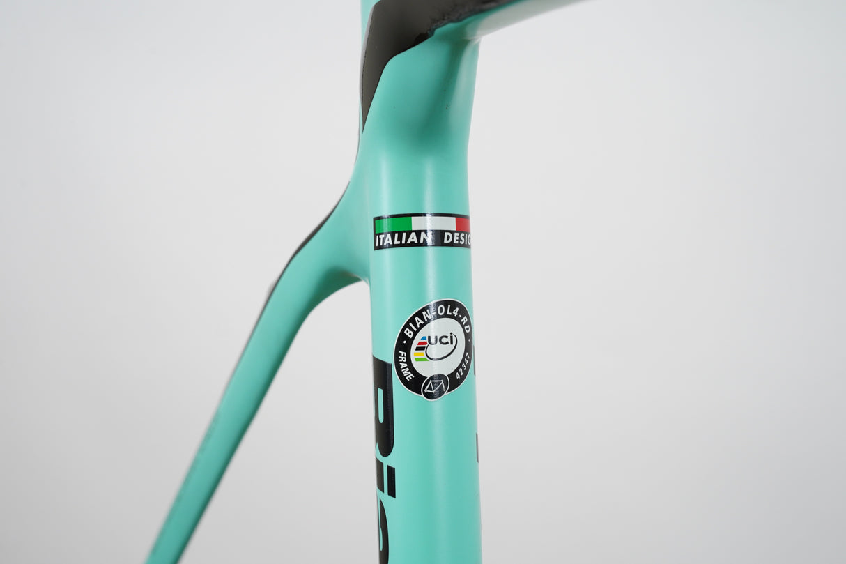 53cm Bianchi Oltre XR4 CV Carbon Aero Rim Brake Road Frameset