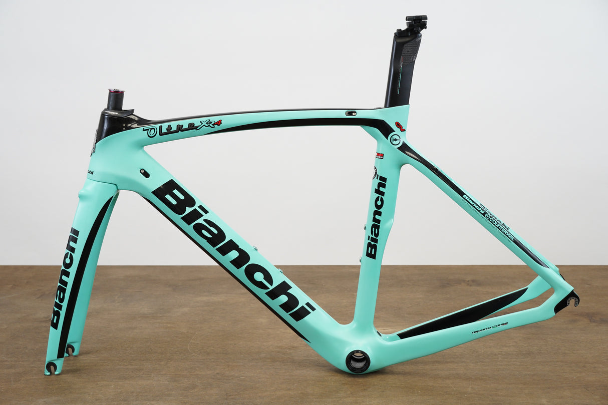 53cm Bianchi Oltre XR4 CV Carbon Aero Rim Brake Road Frameset