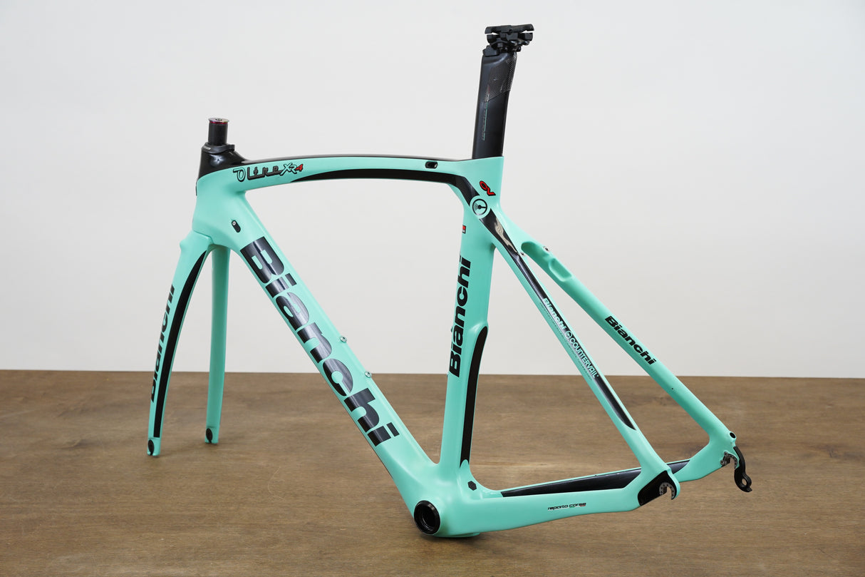 53cm Bianchi Oltre XR4 CV Carbon Aero Rim Brake Road Frameset