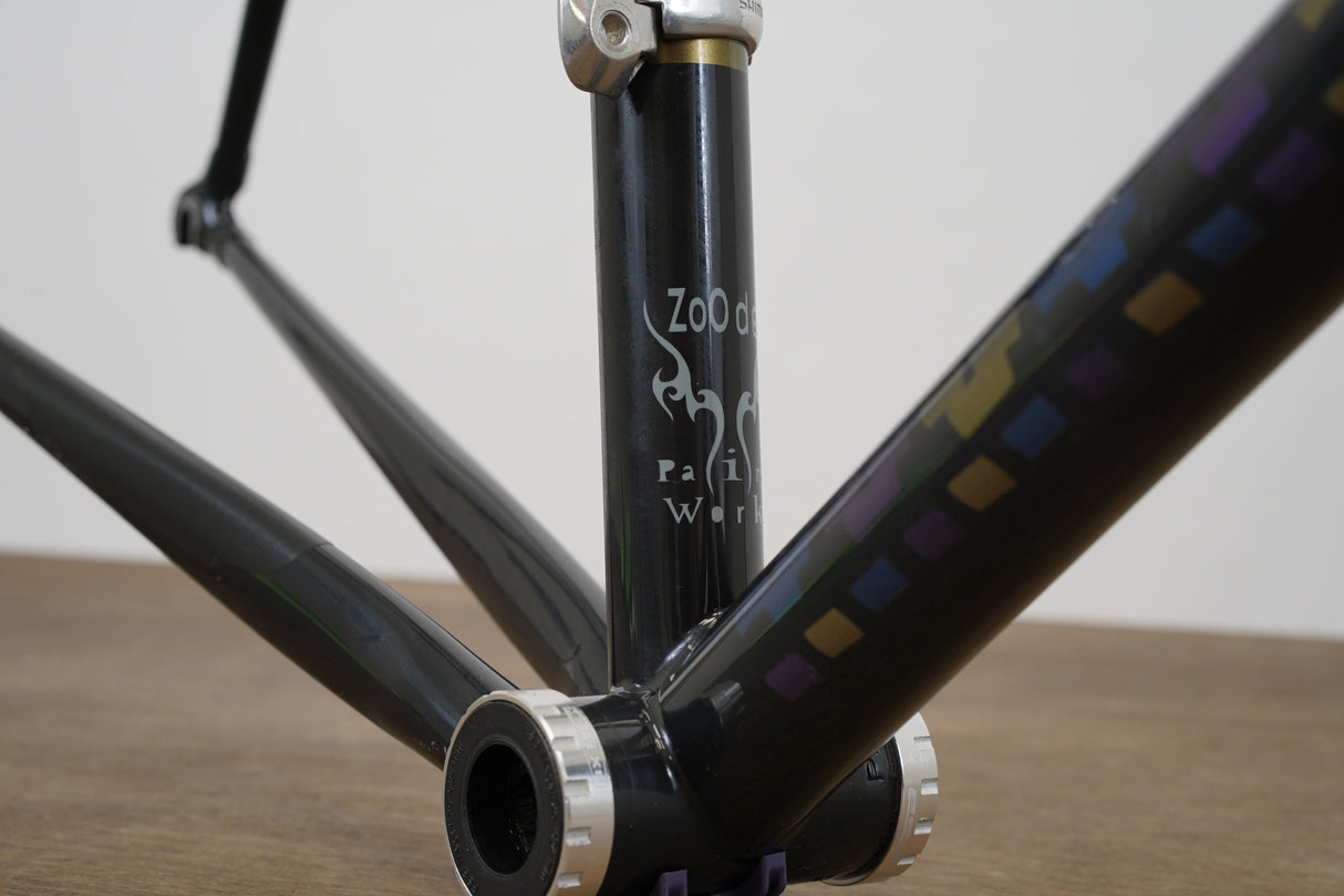 2008 52cm Dario Pegoretti Duende Columbus Steel Rim Brake Road Frameset