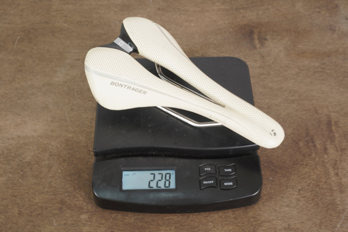 154mm Bontrager Ajna Elite Titanium Rail Road Saddle 228g