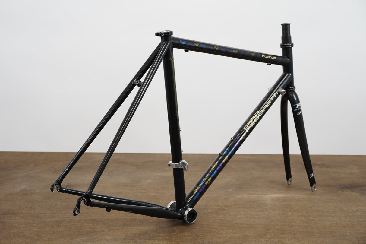 2008 52cm Dario Pegoretti Duende Columbus Steel Rim Brake Road Frameset